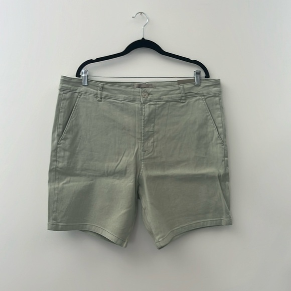 Men Green Shorts Hudson